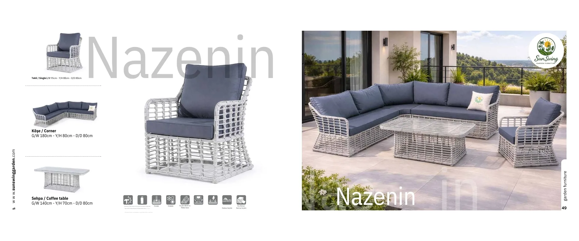 Nazenin Köşe Bahçe Takımı