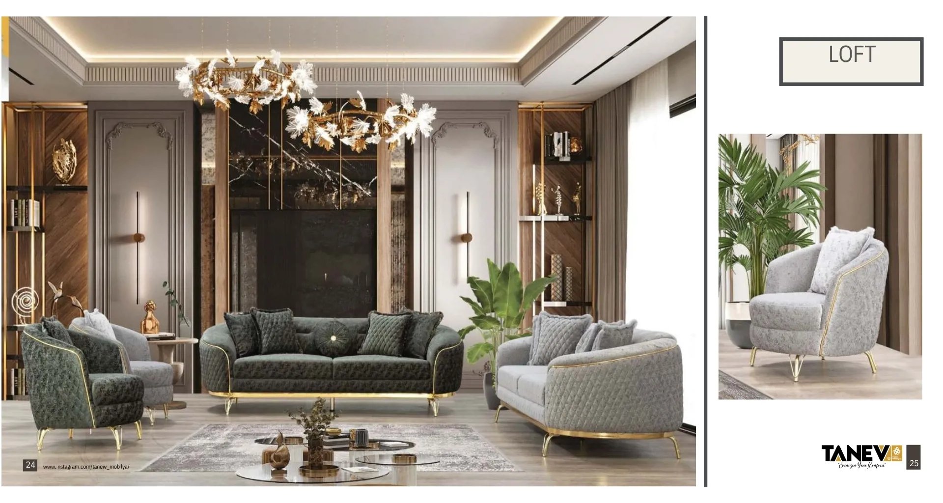 Loft Koltuk Takımı