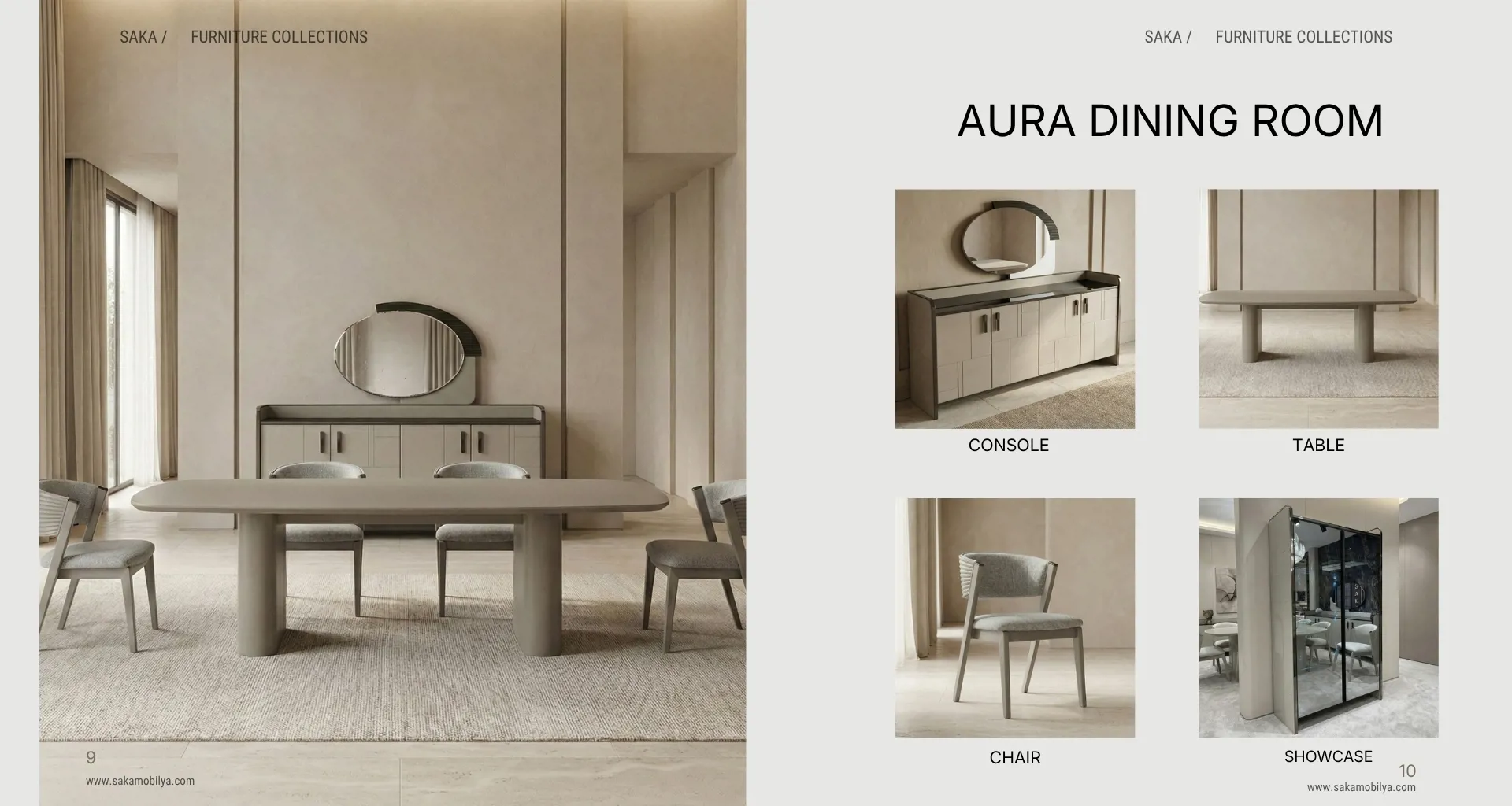 Aura Yemek Odası