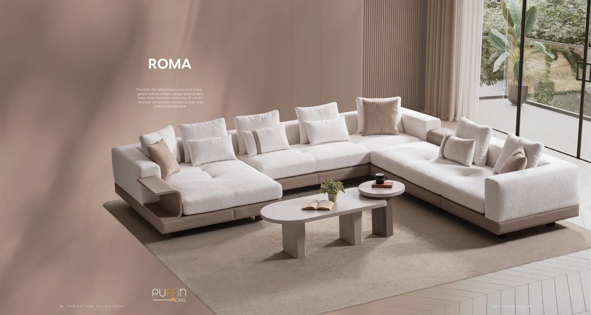 Roma Köşe Koltuk Takımı
